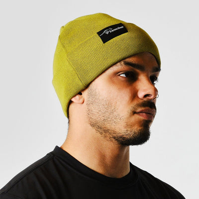 Men's Green Savage River Beanie - Premium caps from TARKINE SPORT - Just $32! Shop now at TARKINE ATHLETICS