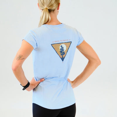 Back to Wild | Women's Free and Easy Daily Eco Tee - Premium  from TARKINE RUNNING - Just $60! Shop now at TARKINE ATHLETICS