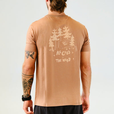 All Good in the Wood | Unisex Free and Easy Daily Eco Tee - Premium  from TARKINE SPORT - Just $60! Shop now at TARKINE ATHLETICS