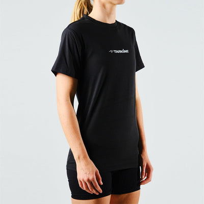 Women's Tarkine Ultra-Eco Run Tee (Black Original/Standard Thickness) - Premium  from TARKINE SPORT - Just $48! Shop now at TARKINE ATHLETICS