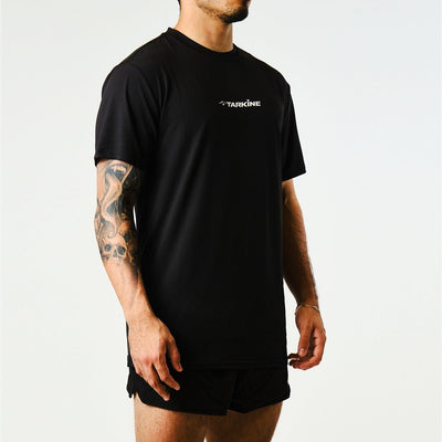 Men's Tarkine Ultra-Eco Run Tee (Tassie Devil Black/Standard Thickness) - Premium  from TARKINE SPORT - Just $48! Shop now at TARKINE ATHLETICS