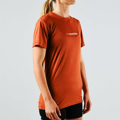 Women's Tarkine Ultra-Eco Run Tee (Orange/Standard Thickness) - Premium  from TARKINE SPORT - Just $65! Shop now at TARKINE RUNNING