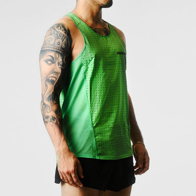 Men's Tarkine Eco-Soft Racing Singlet - Premium Singlet from TARKINE SPORT - Just $45! Shop now at TARKINE RUNNING